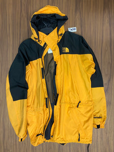 North Face Long zip up Jacket -Yellow/ Black