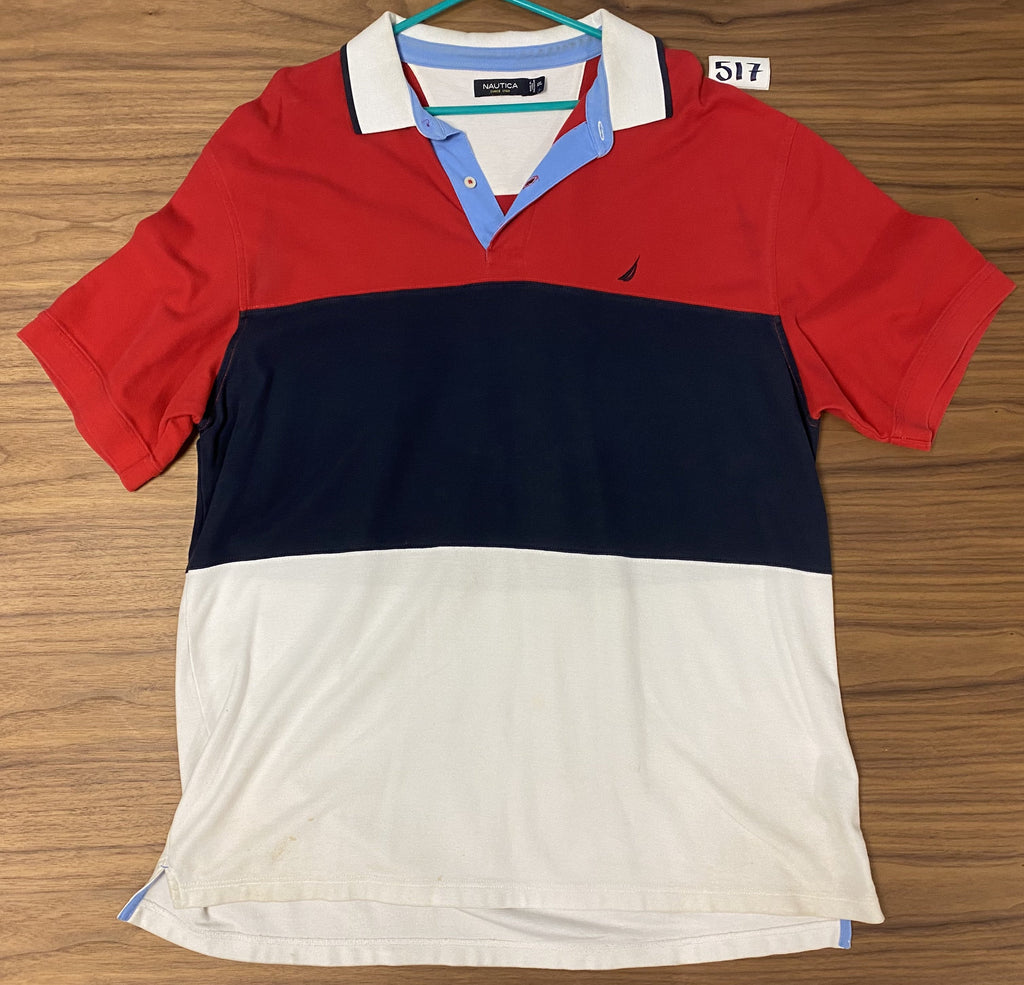 Nautica Polo shirt - Red/Navy