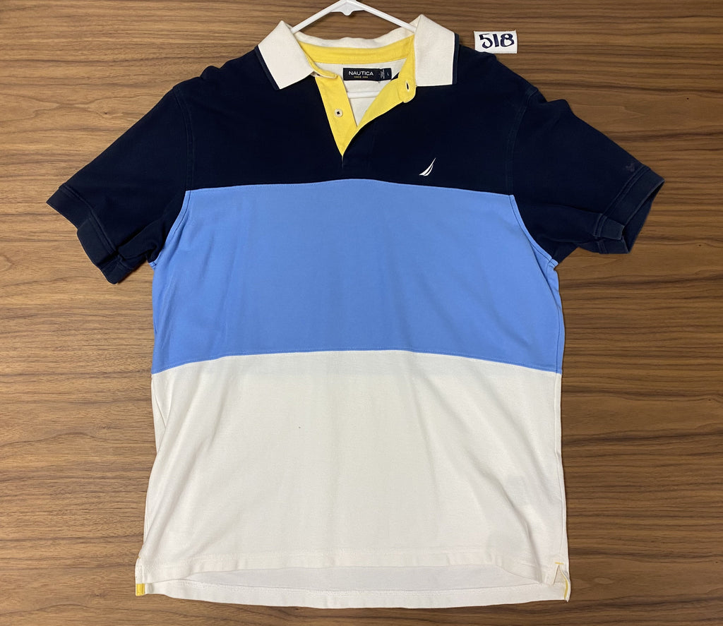 Nautica Polo shirt - Navy/Blue/White