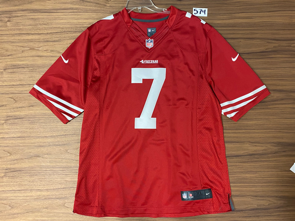 NFL 49ers #7 Kappernick Jersey - Red