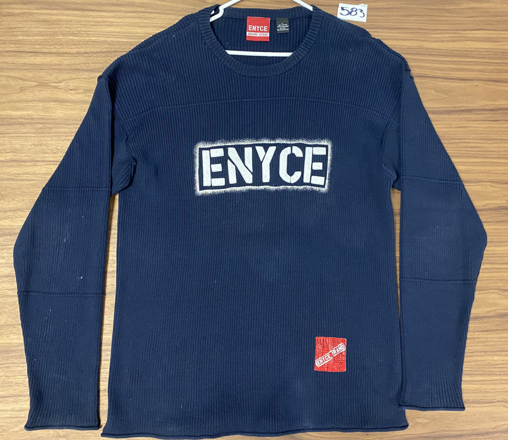 ENYCE Knit Sweater - Navy