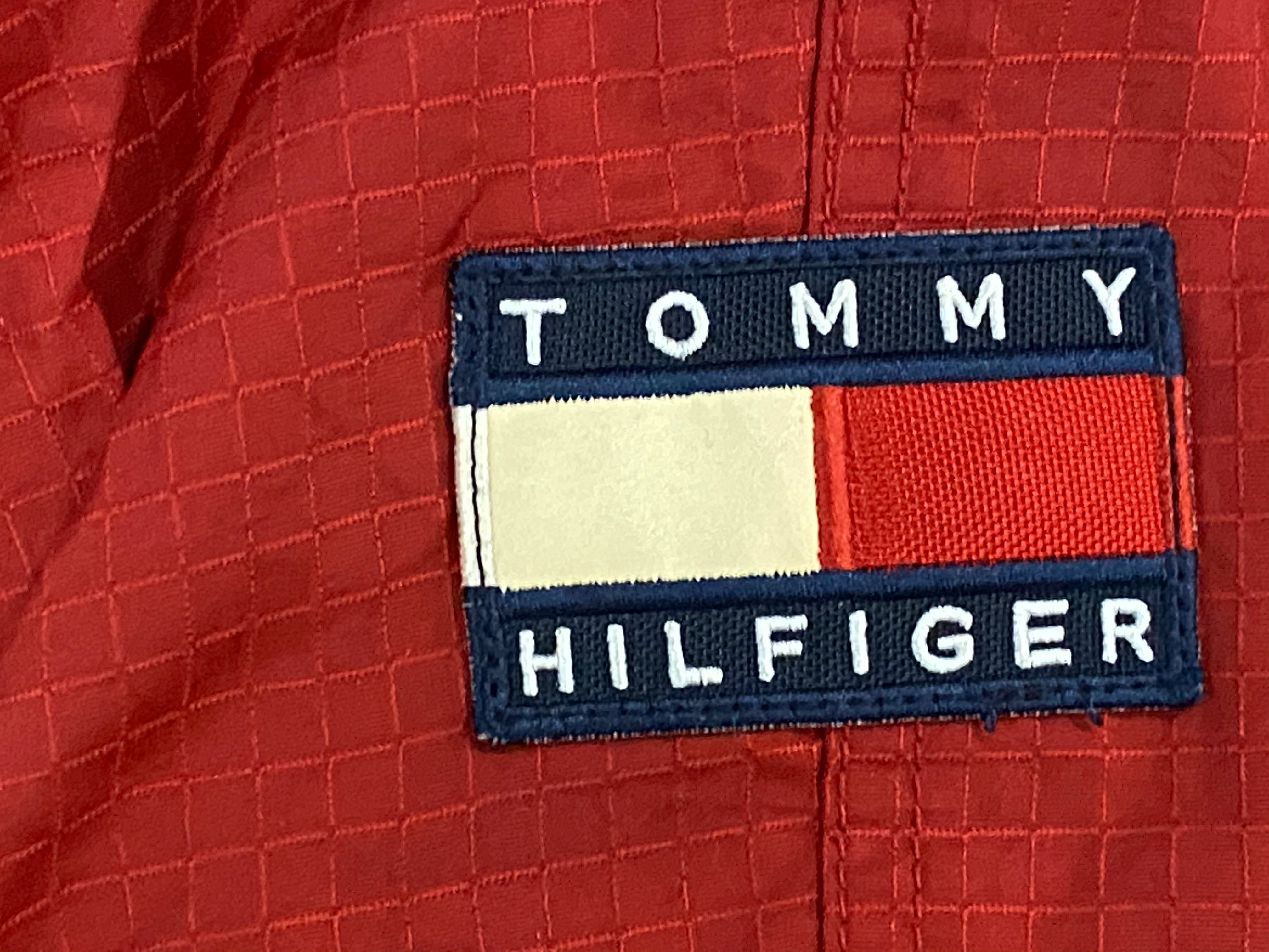 Tommy Hilfiger Zip Up Tec Jacket - Red
