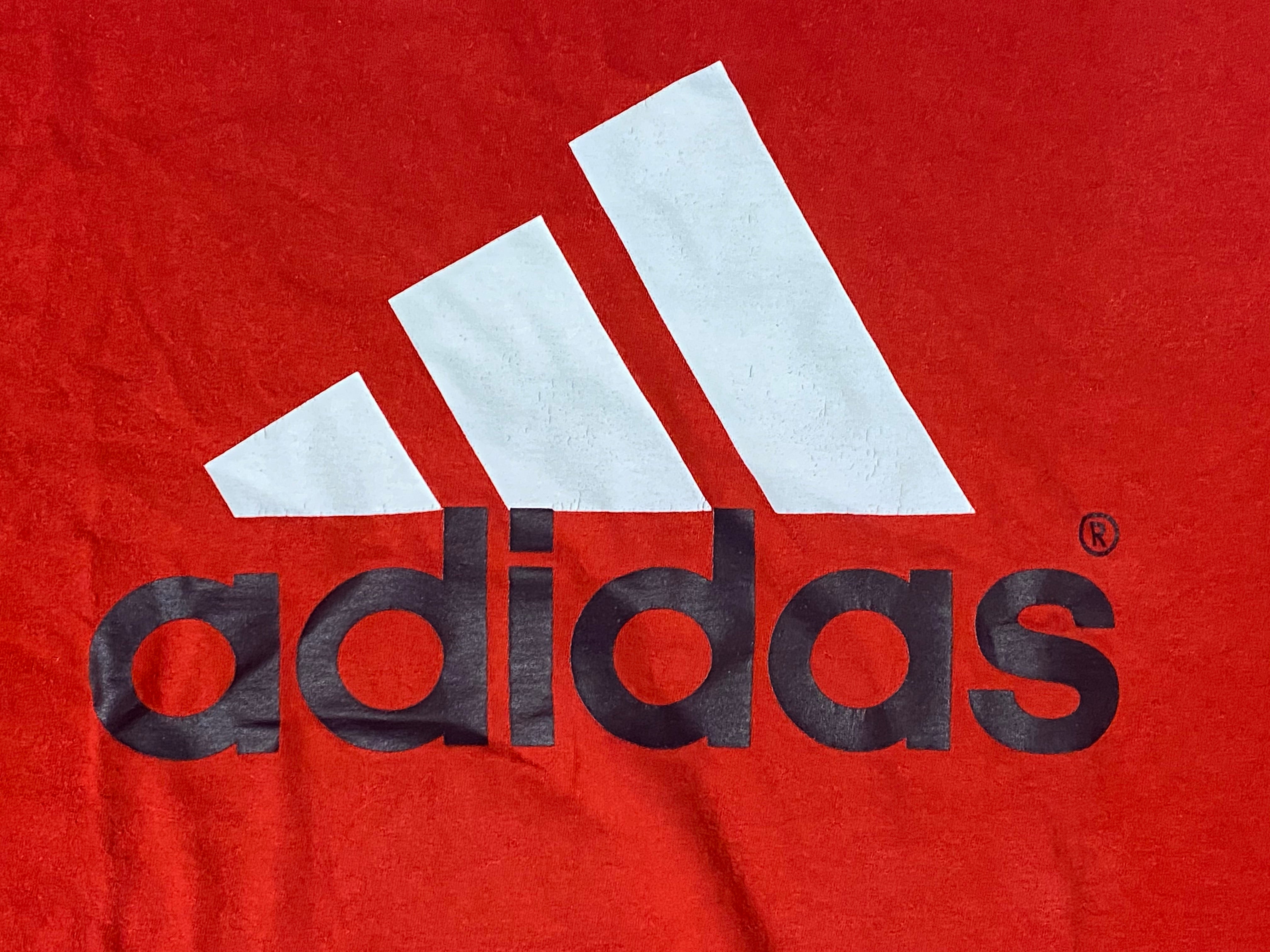 Adidas Logo T shirt - Red
