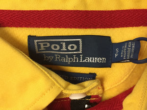 Polo ralph Lauren Limited Edition Snow Beach Fleece Rugby - Yellow/Multi