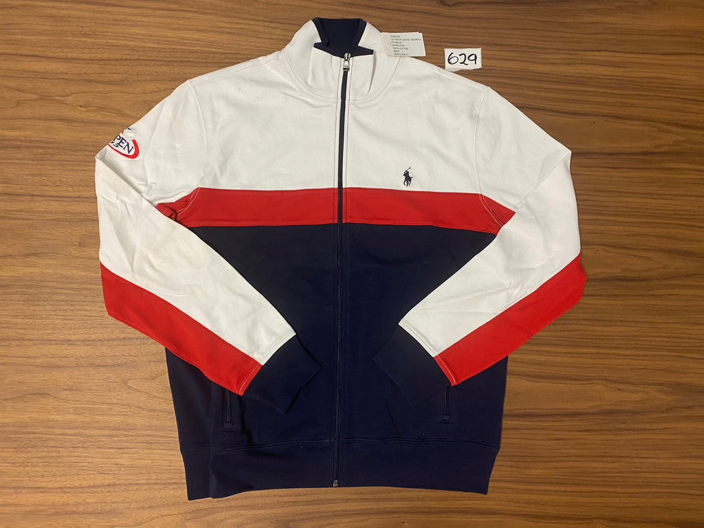 Polo US Open Jacket - White/ Navy