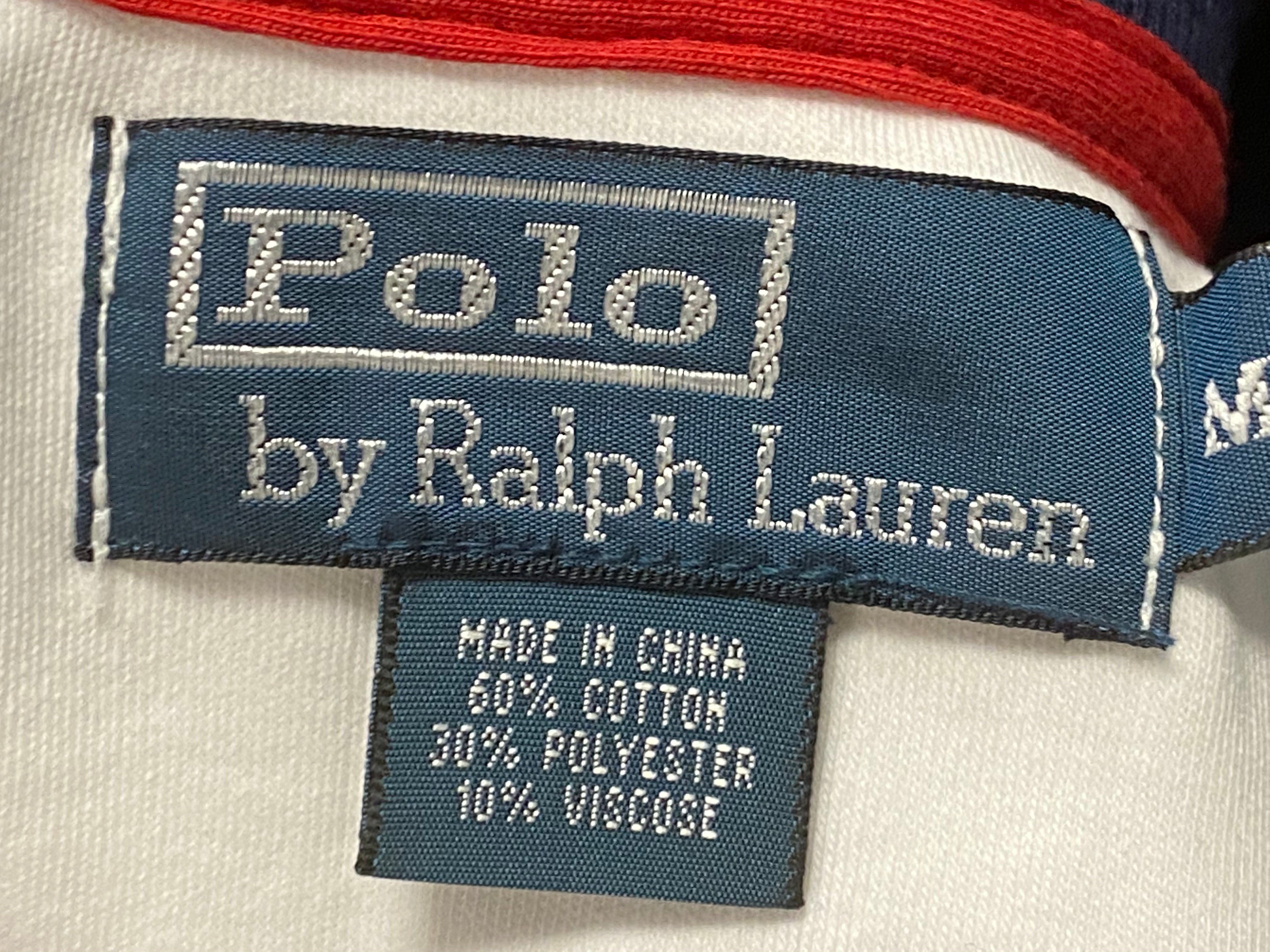 Polo US Open Jacket - White/ Navy