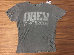 Obey Graphic Tee - Grey
