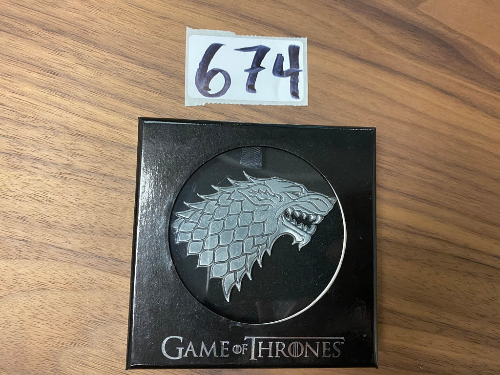 Game of Thrones Wolf Pin
