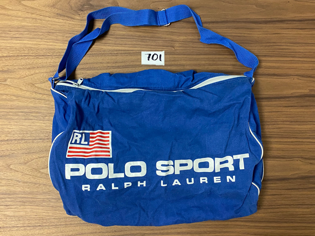 Blue Polo Sport Duffle Bag
