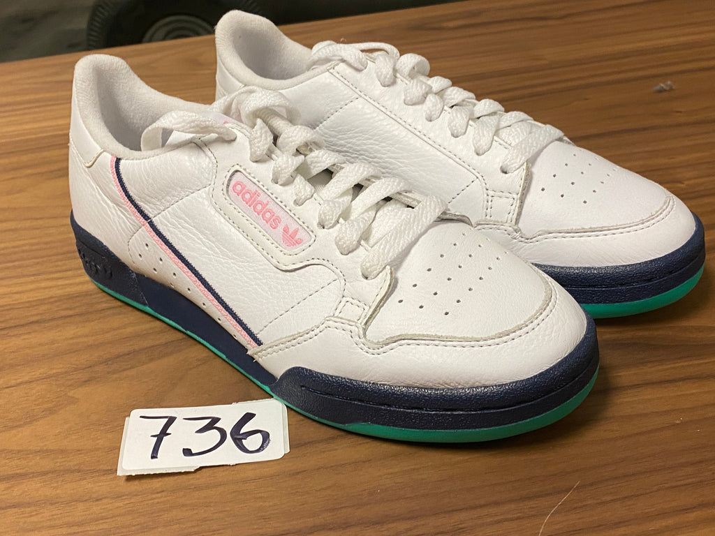 Adidas Continental 80 - White/Pink/Navy/Blue/Green G27724