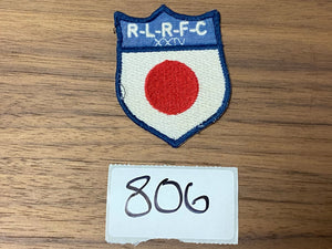 R-L-R-F-C Japanese Flag Patch - White