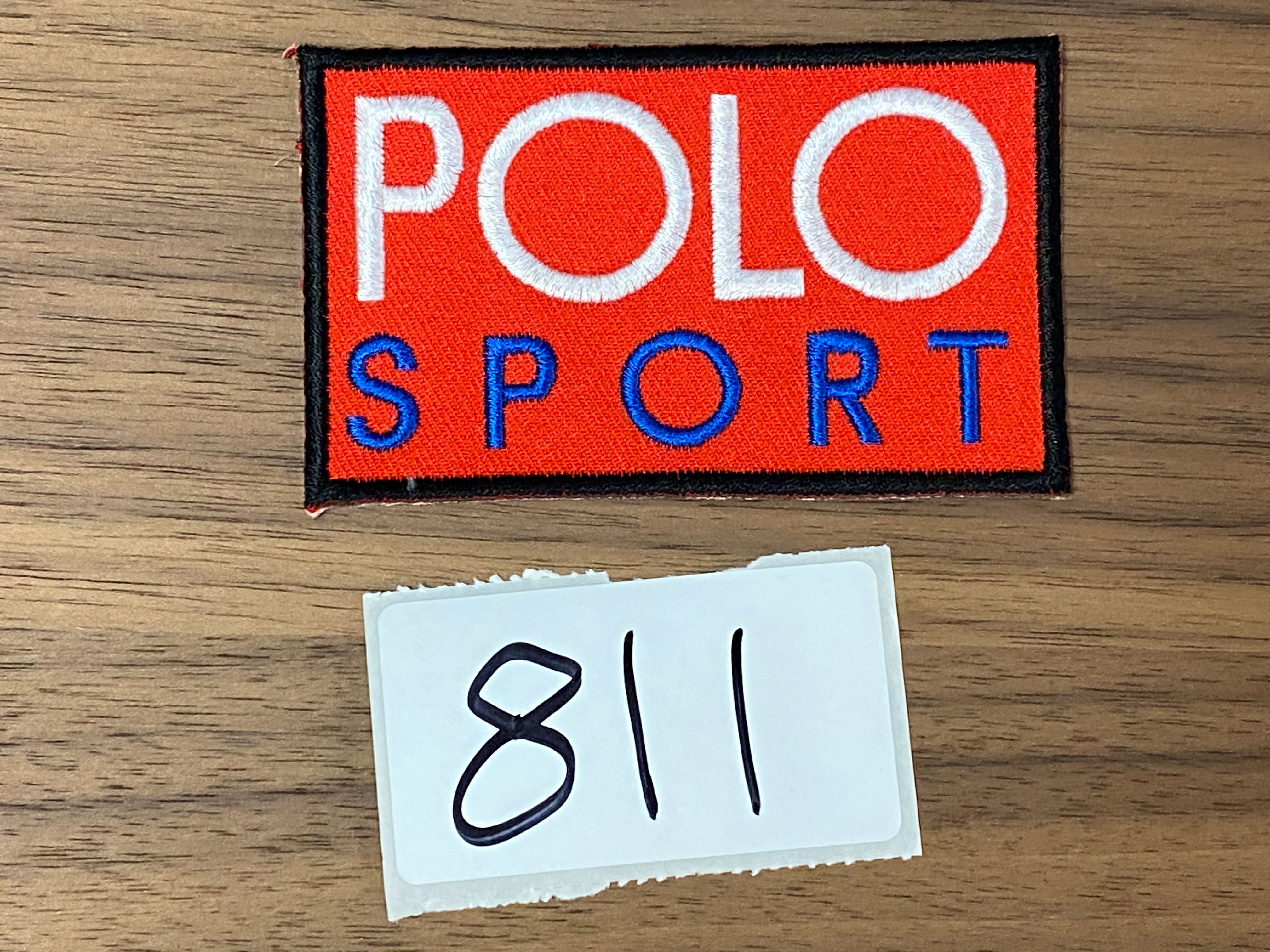 Polo Sport Patch - Red