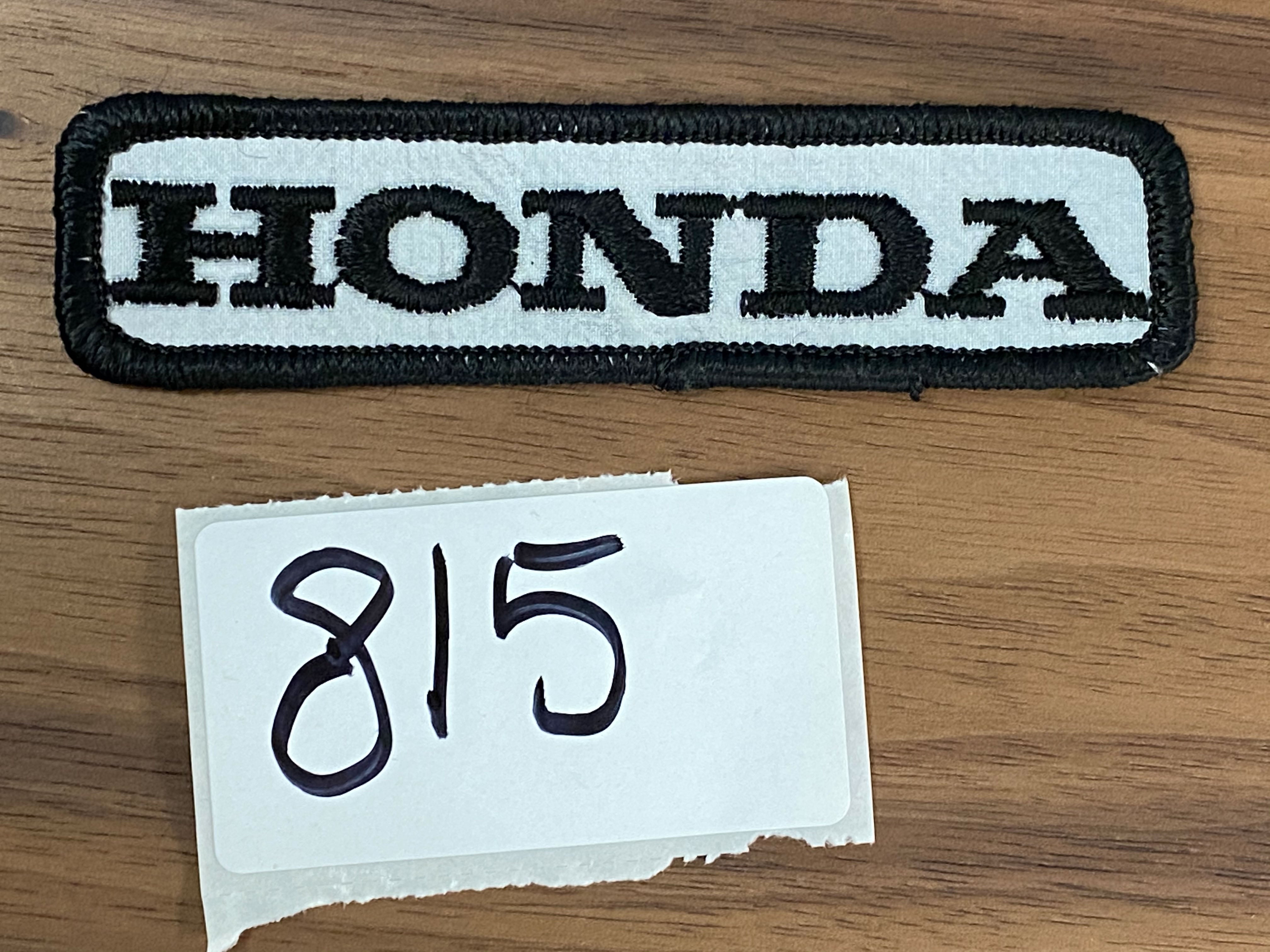 Honda Patch - White