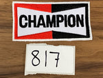 Champion Patch - White/Red