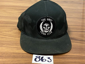 Obey Fiend Club Hat - Black
