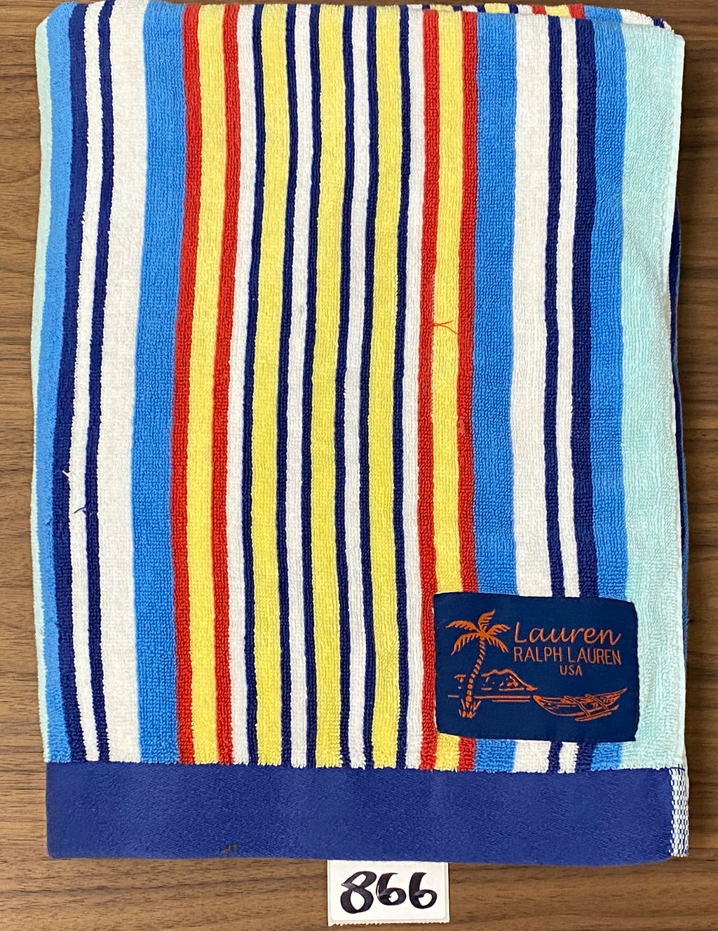Ralph Lauren Striped Beach Towel - Multi