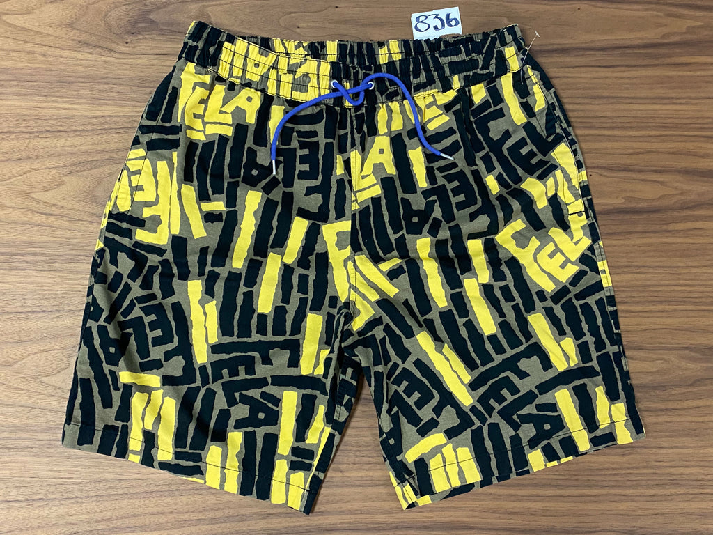 Carhatt Swimming Shorts - Black/Yellow
