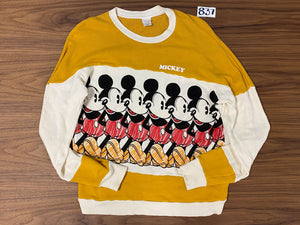 Disney Mickey Sweater - White/Mustard