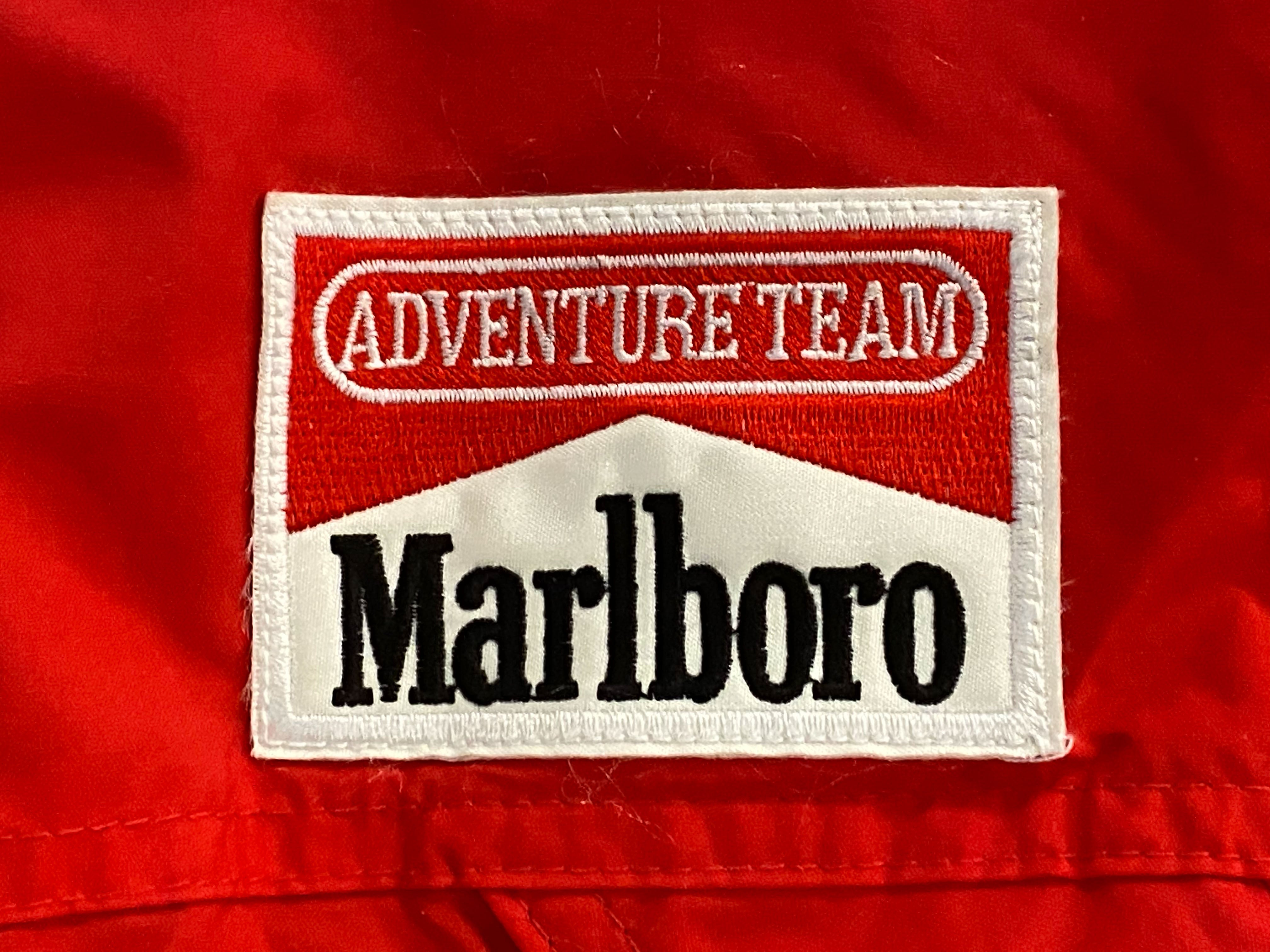 Marlboro Hooded Light Jacket - Red