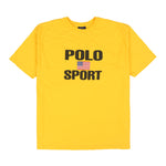POLO SPORT XPLICIT FLAG TEE // YELLOW