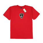 POLO SPORT SHIELD CROSS TEE // RED