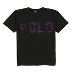 POLO SPELL OUT SP TEE // BLACK
