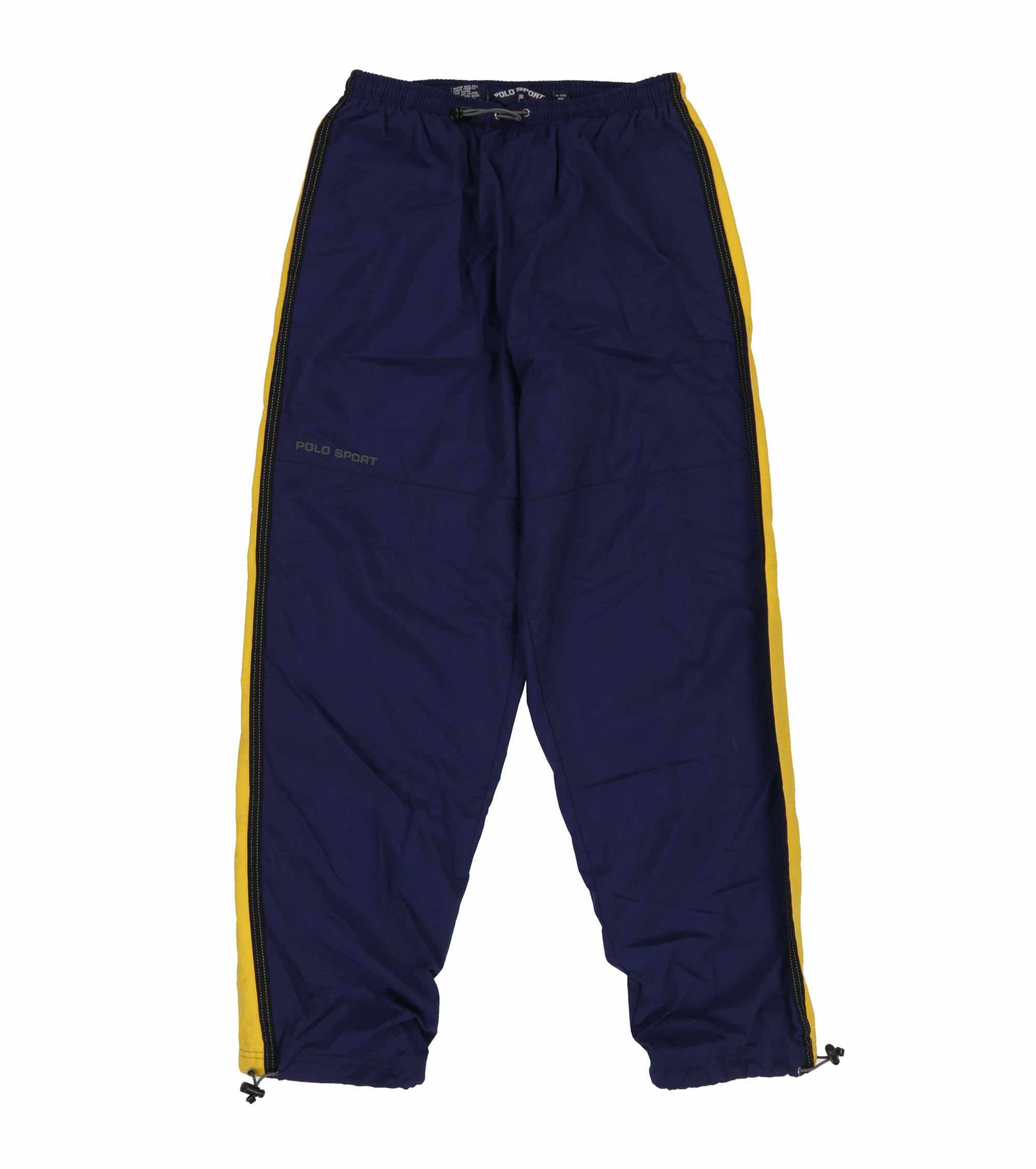 POLO SPORT EMB SPELL OUT TRACKSUIT // NAVY YELLOW