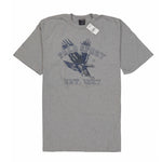 POLO SPORT EAGLE SPELL OUT LS TEE // HEATHER GREY