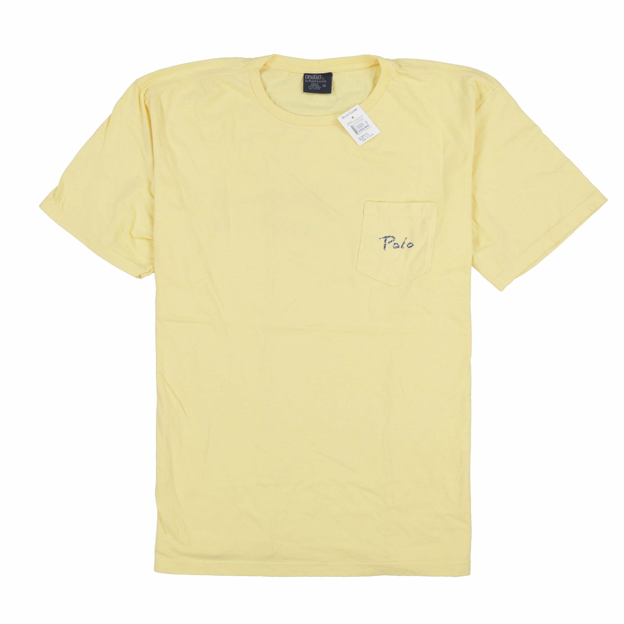 POLO IT POCKET TEE // YELLOW