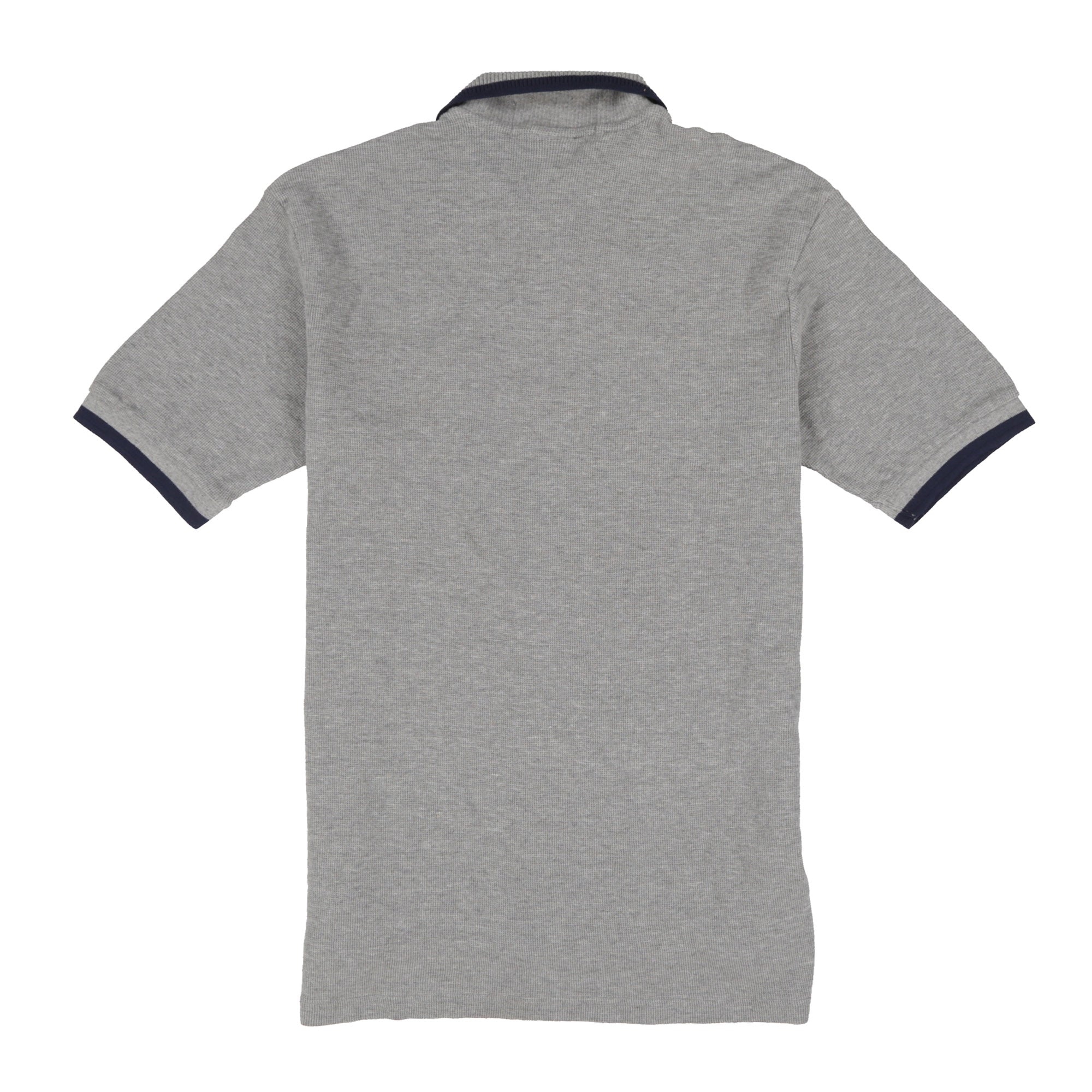 POLO SPORT EMB SPELL OUT SS POCKET POLO // GREY