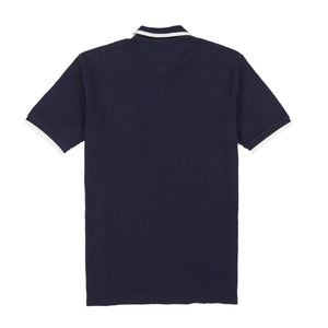 POLO SPORT EMB SPELL OUT SS POCKET POLO // NAVY