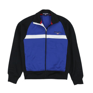 POLO SPORT SPELL OUT TRACKTOP // BLACK BLUE WHITE