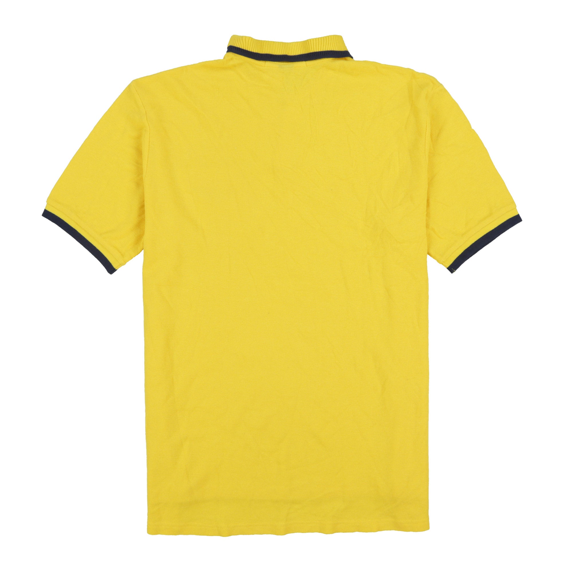 POLO SPORT EMB SPELL OUT SS POCKET POLO // YELLOW