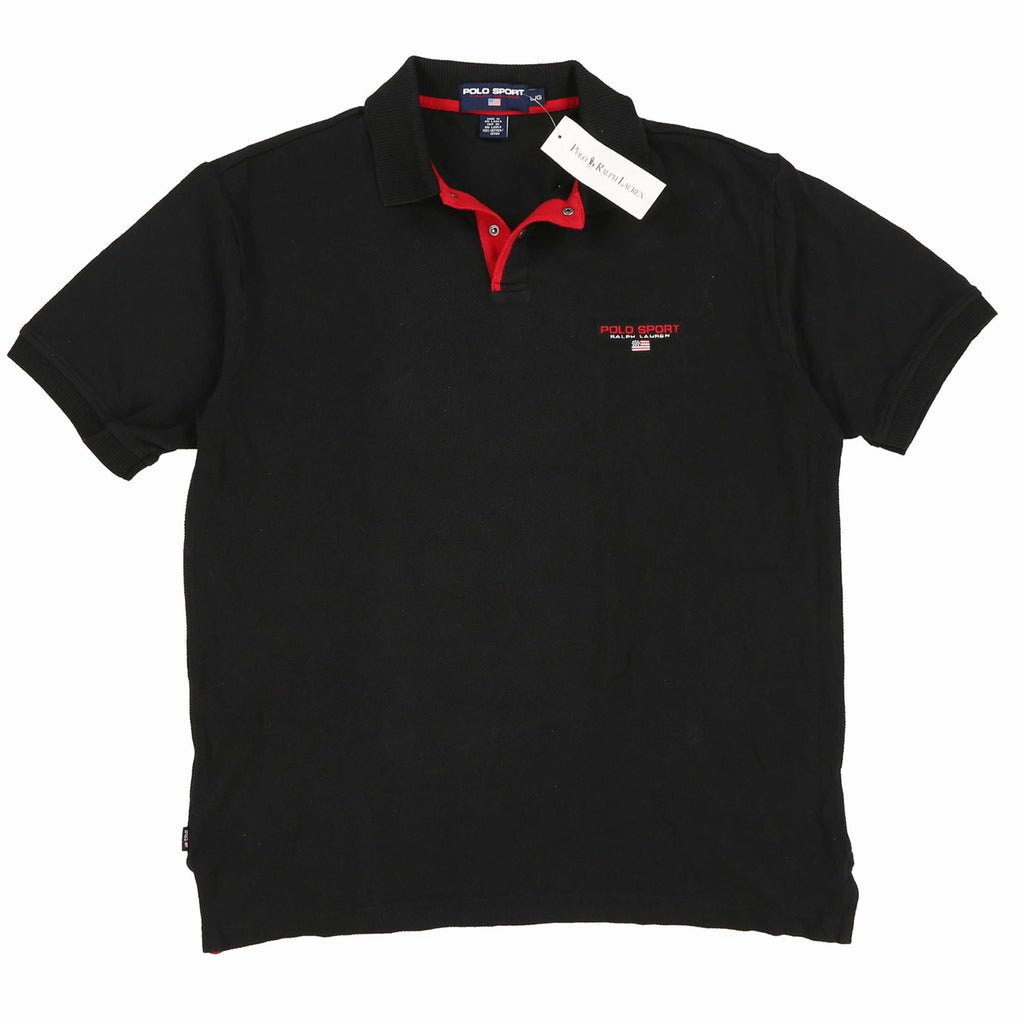 POLO SPORT 2K2 SPELL OUT SS POLO // BLACK