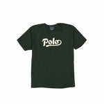 POLO SPORT PG-SCRIPT TEE // FOREST GREEN