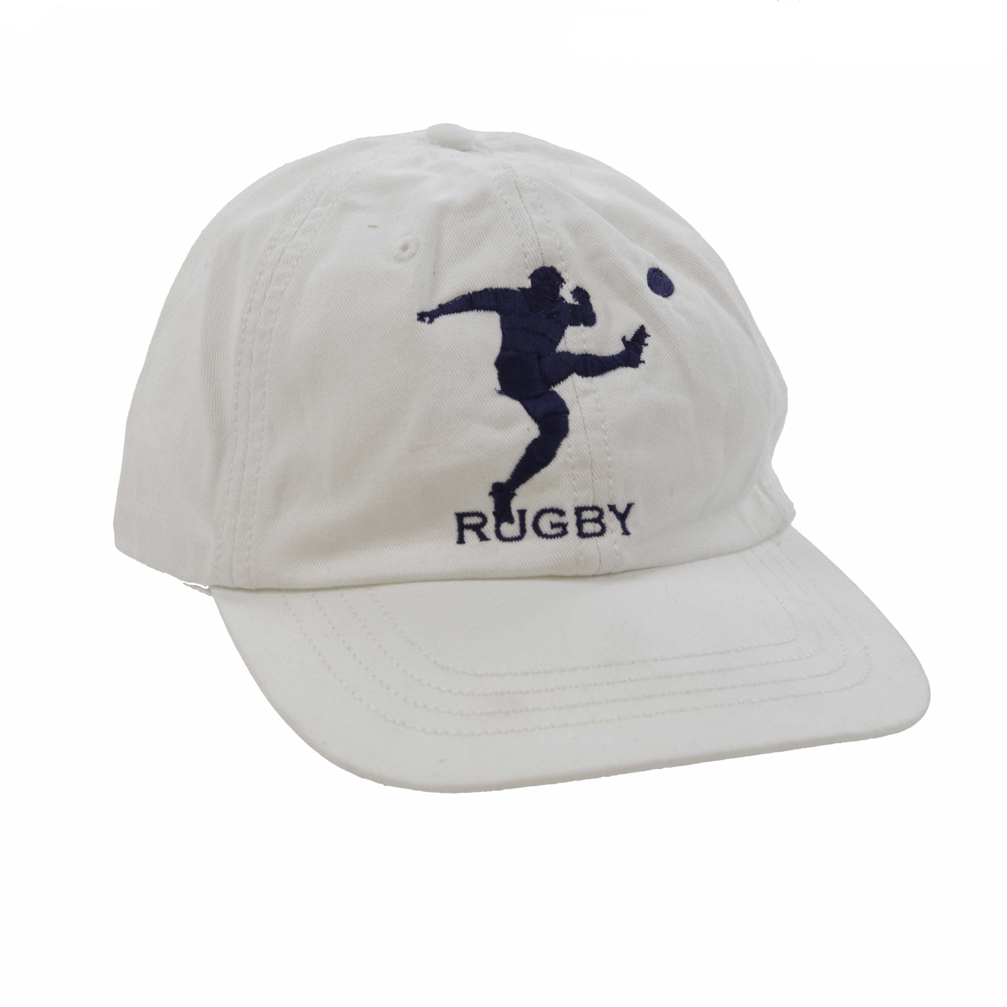 RUGBY MAN CAP // WHITE NAVY