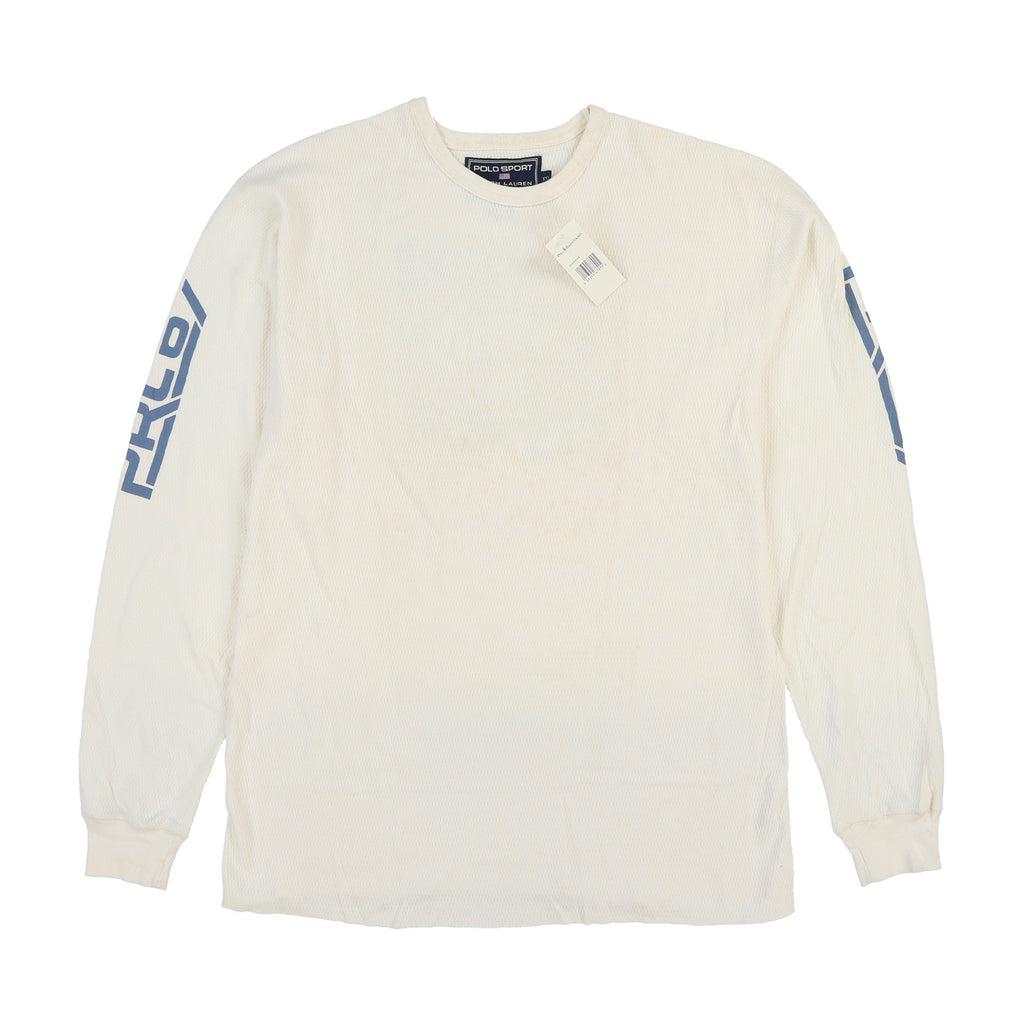 POLO SPORT SUPERCROSS PRO 2000 THERMAL LS TEE // NATURAL