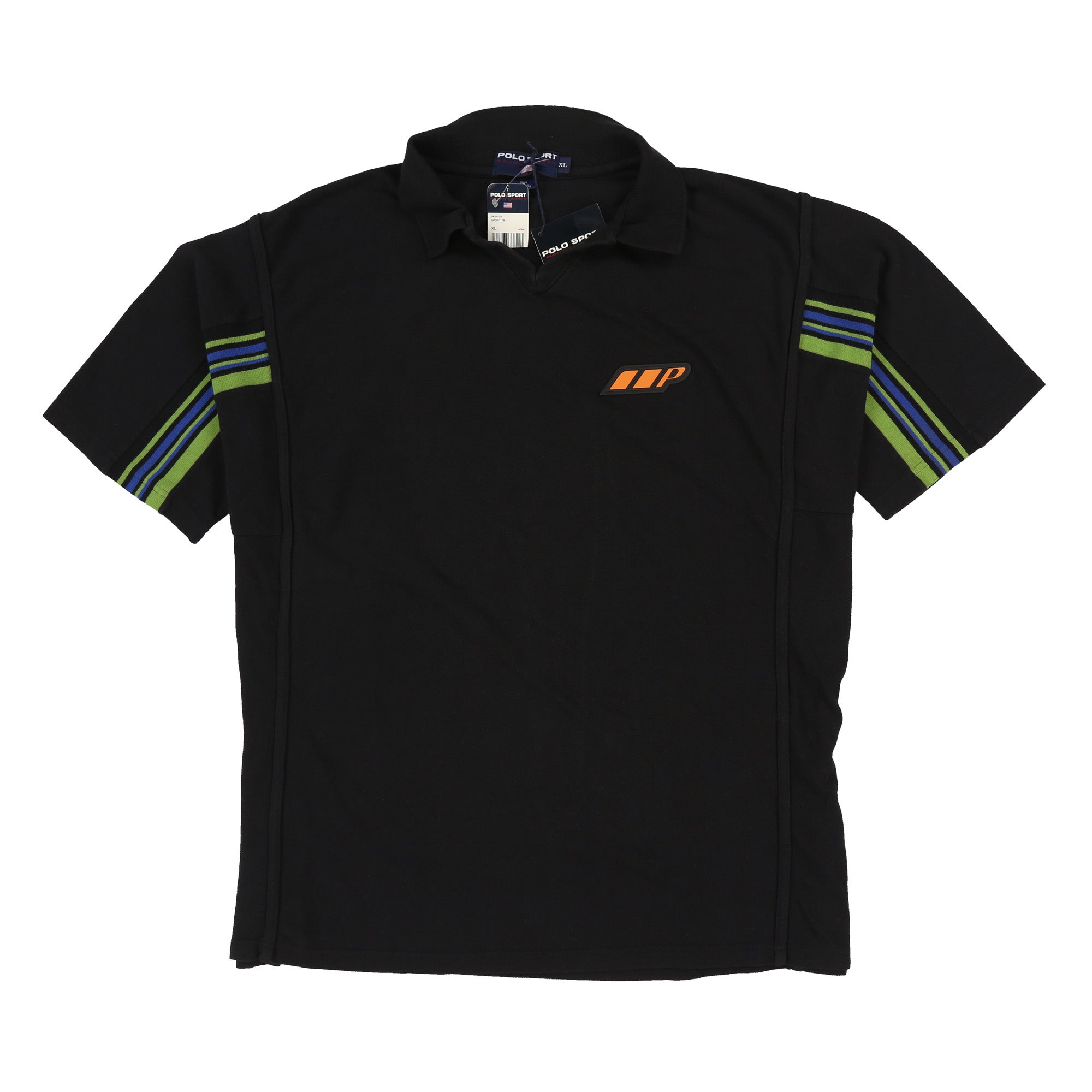 POLO SPORT 7B PATCH POLO // BLACK