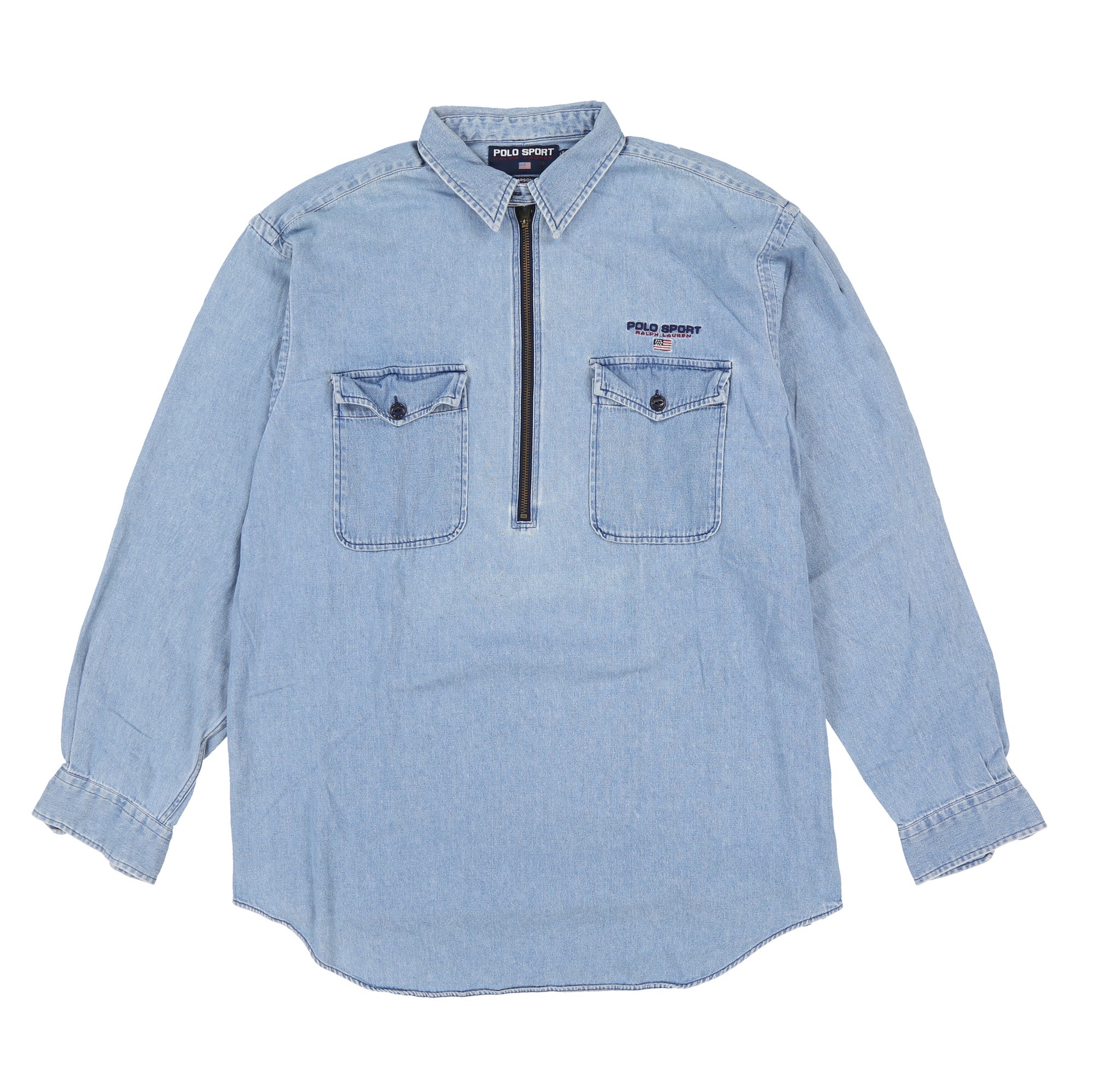 POLO SPORT SPELL OUT DENIM JACKET