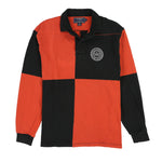 POLO SPORT BACKPATCH CROWN COOKIE LS POLO // BLACK ORANGE