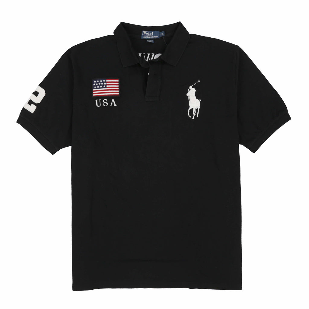 POLO USA SWJ SS POLO // BLACK