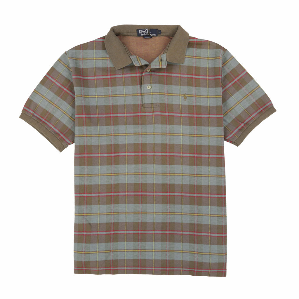 POLO PLAID SS POLO // MULTI