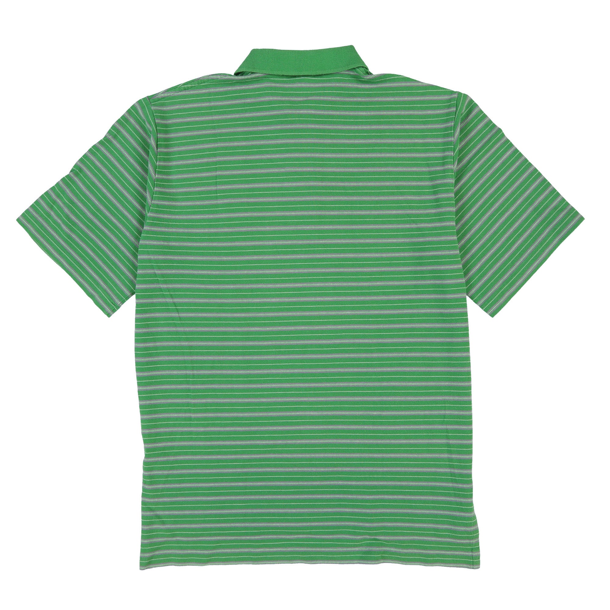 POLO GOLF STRIPE SS POLO // GREEN