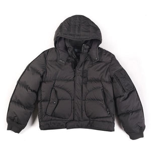 POLO NYC SPECIAL ISSUE 1ST DIV HOODED DOWN JACKET // BLACK