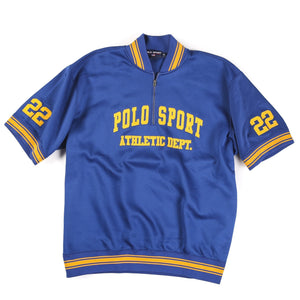 POLO SPORT FIELD H1 ATHLETIC DEPT 22 JERSEY // ROYAL BLUE