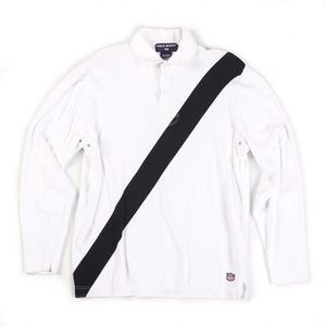 POLO SPORT OLYMPIC H 1992 LS POLO // WHITE BLACK