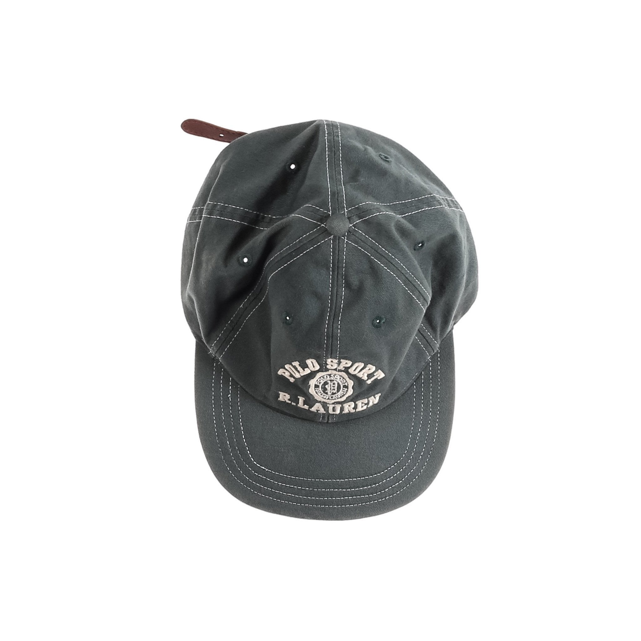 POLO SPORT UNIVERSITY STAMP HAT // GREEN